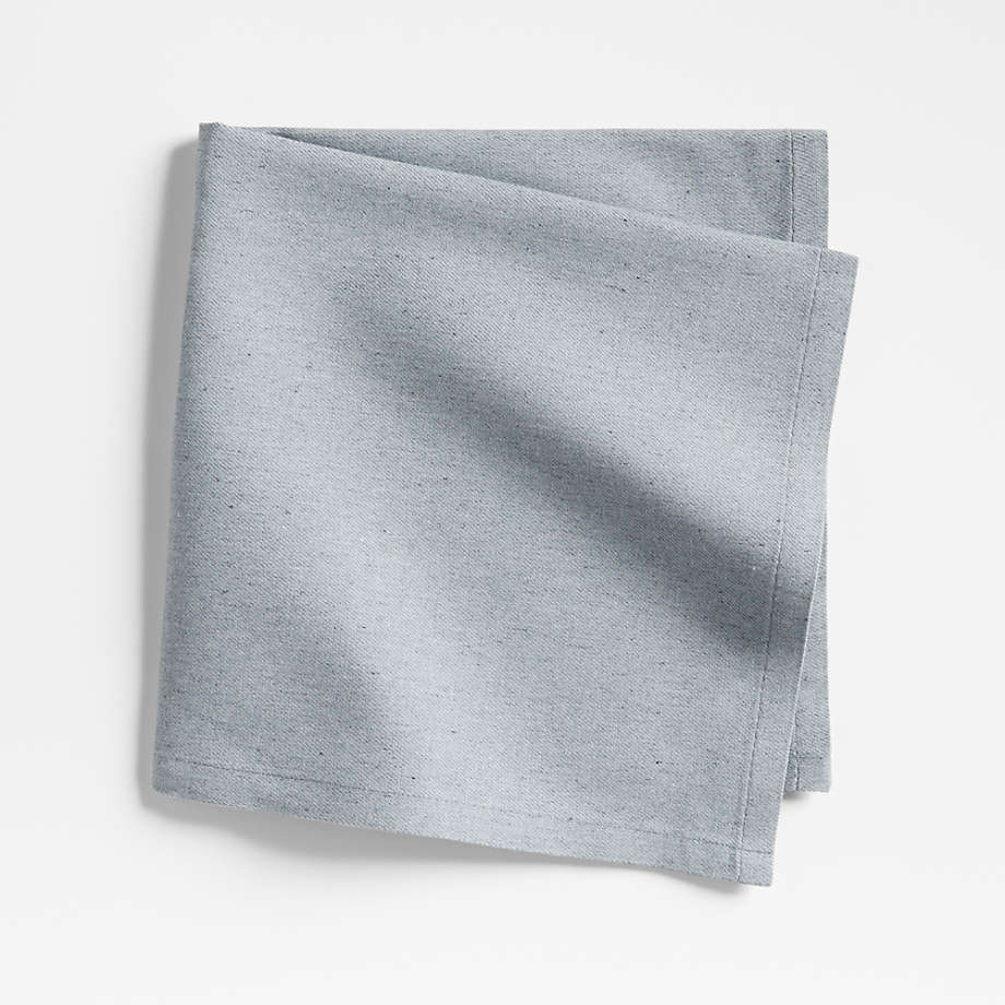 The New Denim Project Blue Chambray Cotton Napkin