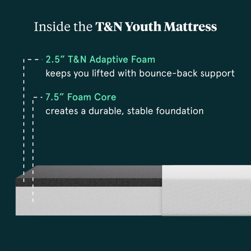 Tuft & Needle 10" Kids Twin XL Mattress - image 3 of 4