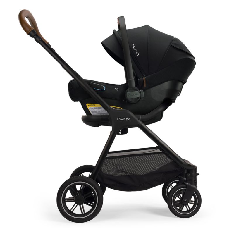 Nuna ® TRIV ™ next Caviar Black Compact Foldable Baby Stroller - image 7 of 10