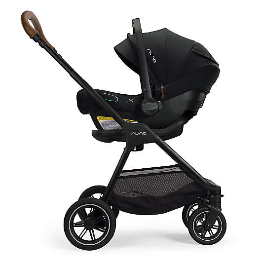 Nuna ® TRIV ™ next Caviar Black Compact Foldable Baby Stroller