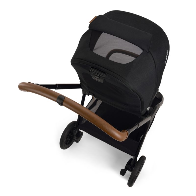 Nuna ® TRIV ™ next Caviar Black Compact Foldable Baby Stroller - image 8 of 10