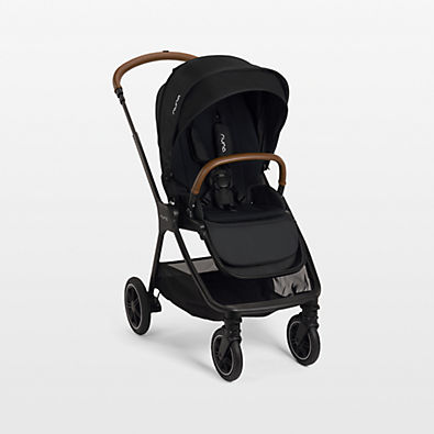 View Nuna ® TRIV ™ next Caviar Black Compact Foldable Baby Stroller details