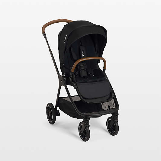 Nuna ® TRIV ™ next Caviar Black Compact Foldable Baby Stroller