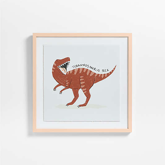 T Rex Framed Wall Art Print