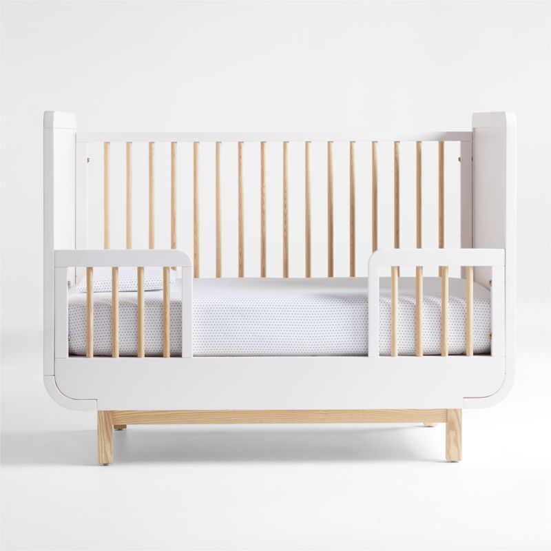 Steamer Lane Two-Tone Wood Toddler Bed Rail - image 2 of 3