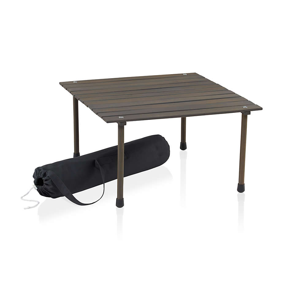 game table breakfast Natural wooden portable table for coffee picnic table!