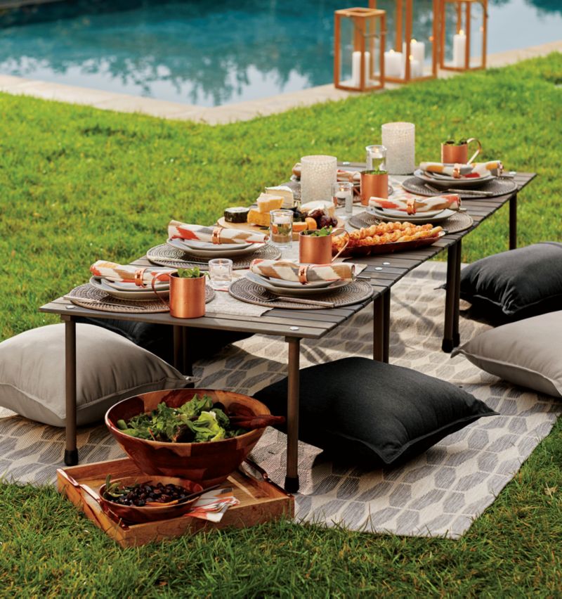 Outdoor Table In A Bag Crate Barrel