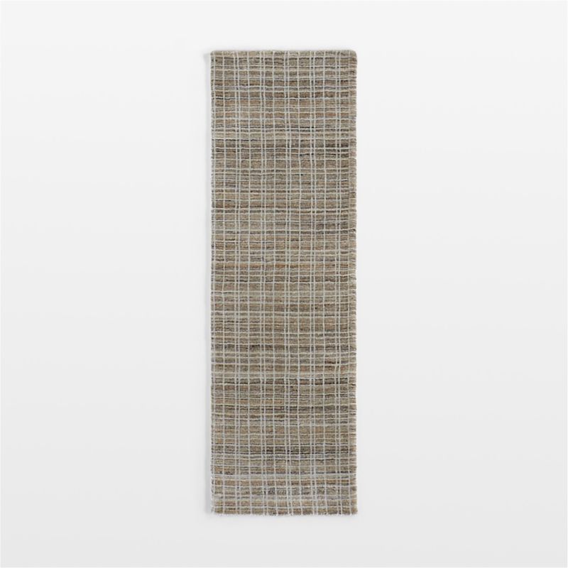 Talence Performance Checkered Sand Beige Runner Rug 2'10"x9' - image 6 of 5