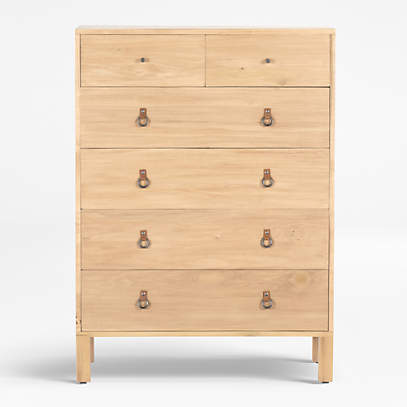 Tallulah Tall 6 Drawer Dresser Crate, What To Put On Tall Dresser