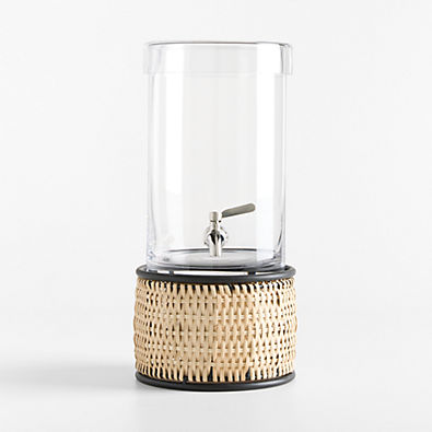 View 1.5-Gallon Cold Drink Dispenser with Tamarind Stand Set details