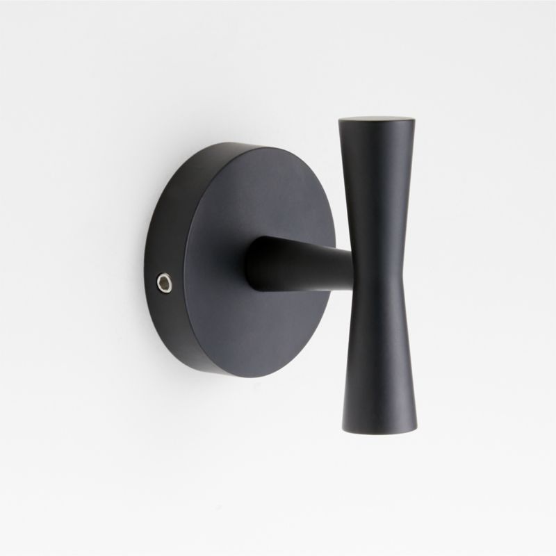 Square Edge Matte Black Bathroom Hand Towel Ring