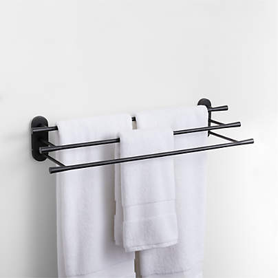 https://cb.scene7.com/is/image/Crate/TaperedBlkTowelRackAVSSS23/$web_pdp_carousel_med$/230316115647/tapered-black-wall-mounted-bathroom-towel-rack.jpg