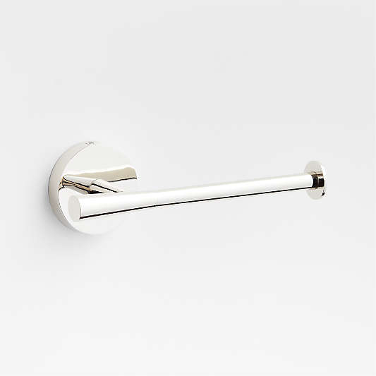 Tapered Polished Chrome Wall-Mounted Toilet Paper Holder