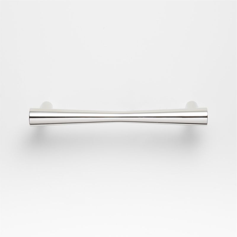 Tapered 5" Polished Chrome Cabinet Drawer Bar Pull - image 4 of 5