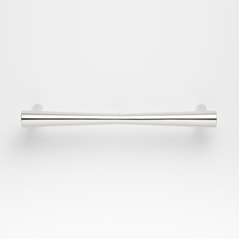 Tapered 6" Polished Chrome Cabinet Drawer Bar Pull - image 4 of 5