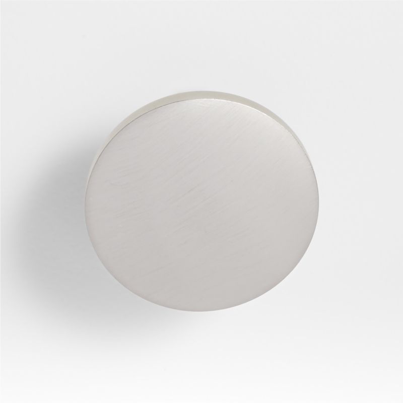 Tapered Brushed Nickel Cabinet Knob