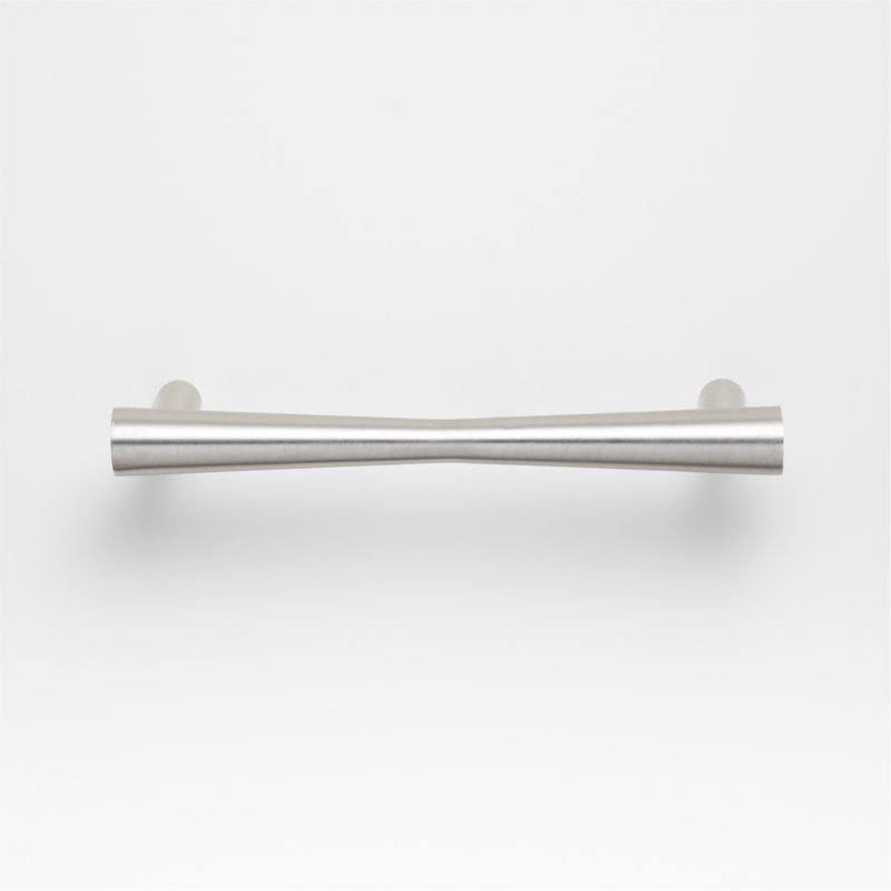 Tapered 5" Brushed Nickel Cabinet Drawer Bar Pull - image 3 of 4