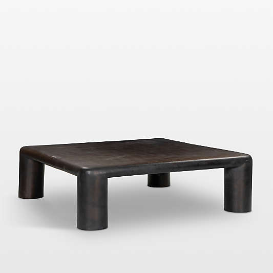 Targon Bronze Aluminum 55" Indoor/Outdoor Square Coffee Table