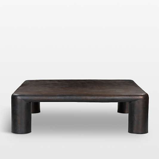 Targon Bronze Aluminum 55" Indoor/Outdoor Square Coffee Table