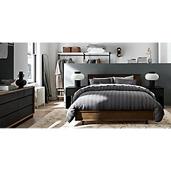 Crate and barrel 2024 bedroom sale