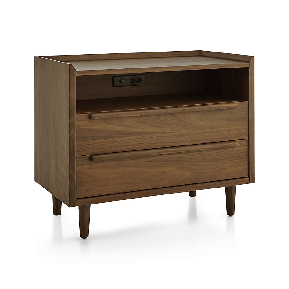 2 drawer on sale nightstand set