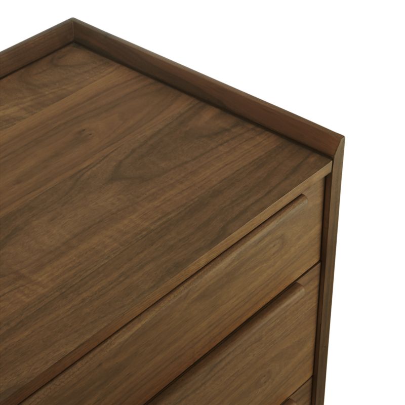 Tate Walnut 5-Drawer Chest - image 9 of 10