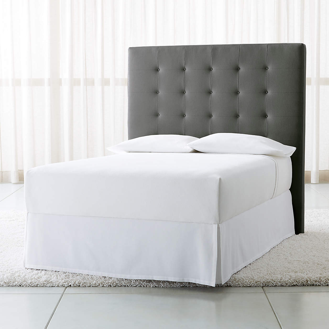 Tate Upholstered Headboard 62" Crate & Barrel