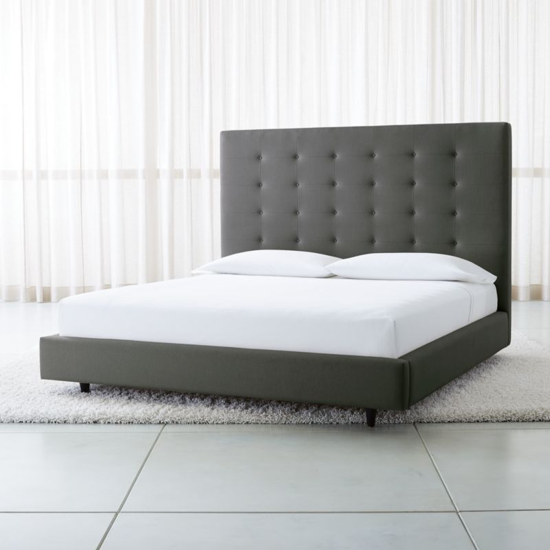 Tate King Upholstered Bed 62" - image 1 of 5