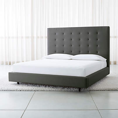 Tate King Upholstered Bed 62"