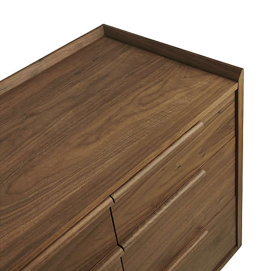 Tate Walnut 9-Drawer Dresser