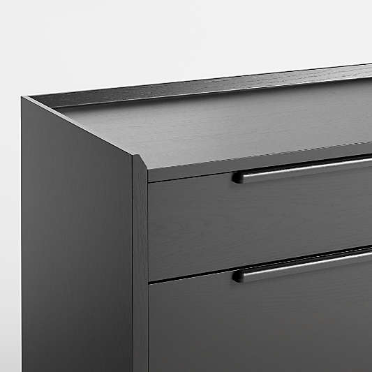 Tate Black 9-Drawer Dresser