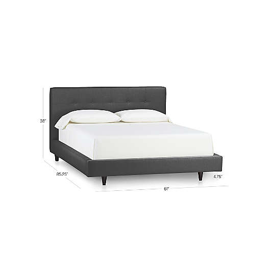 Tate Full Upholstered Bed 38"