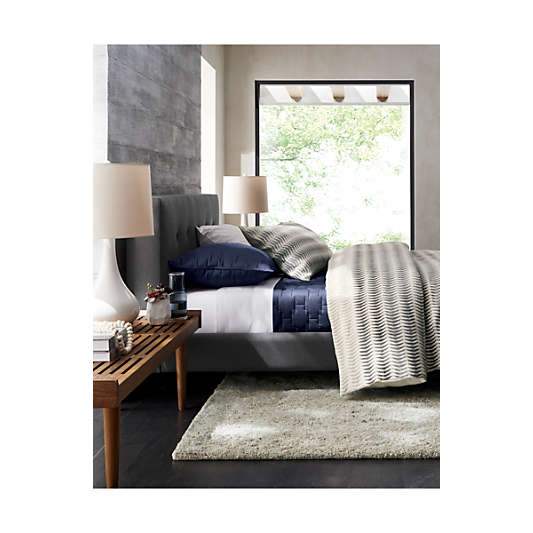 Tate 54" Walnut Slatted Bench