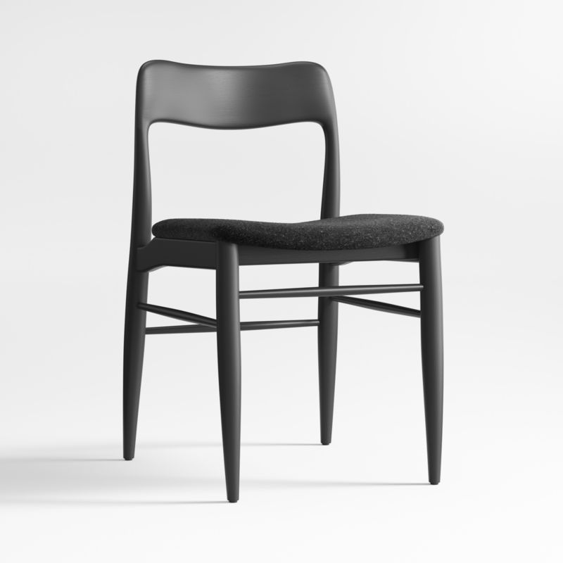 Tate Black Wood Dining Chair - image 3 of 8