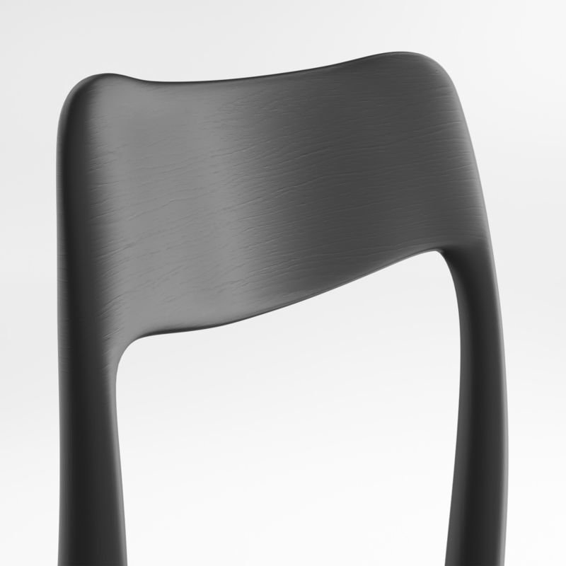 Tate Black Wood Dining Chair - image 6 of 8