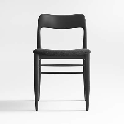 Tate Black Wood Dining Chair