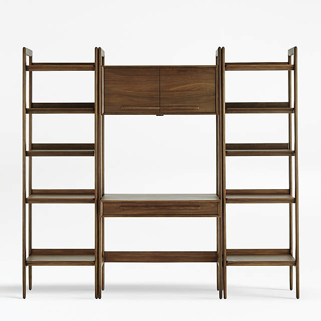 tate bookcase desk