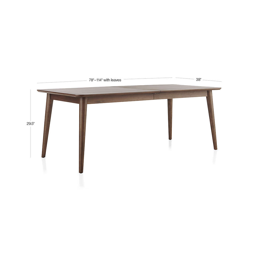 8 Seat Dining Room Tables: Kitchen Tables for 8 People | Crate & Barrel ...