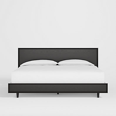 View Tate Black King Wood Bed details