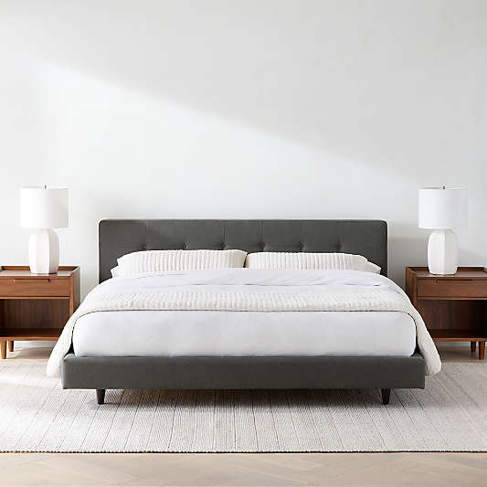 Tate Tufted Upholstered Bed