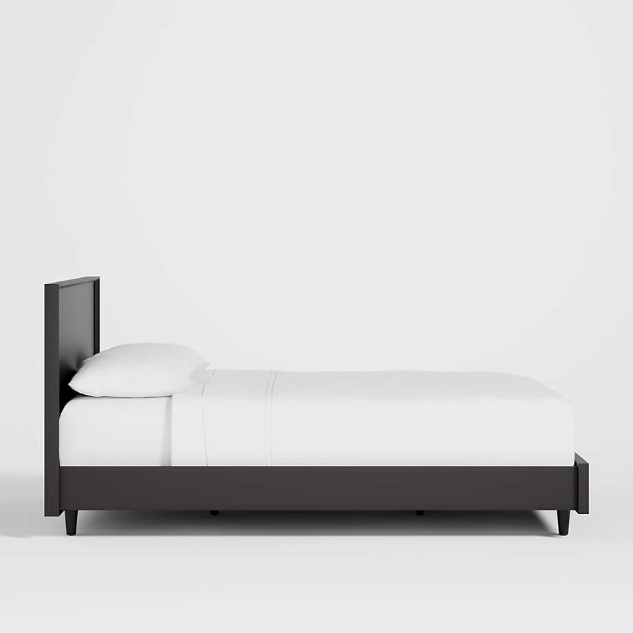 Crate and deals barrel black bed