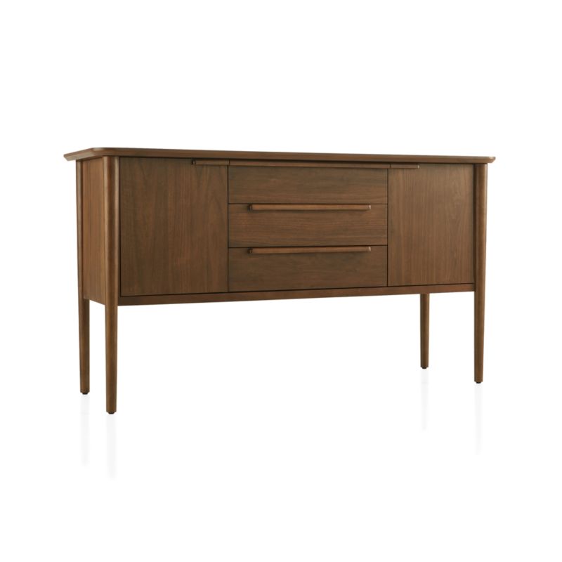 Tate Walnut Midcentury Sideboard