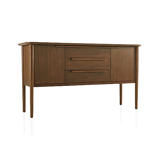 Tate Walnut Midcentury Sideboard