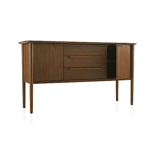 Tate Walnut Midcentury Sideboard