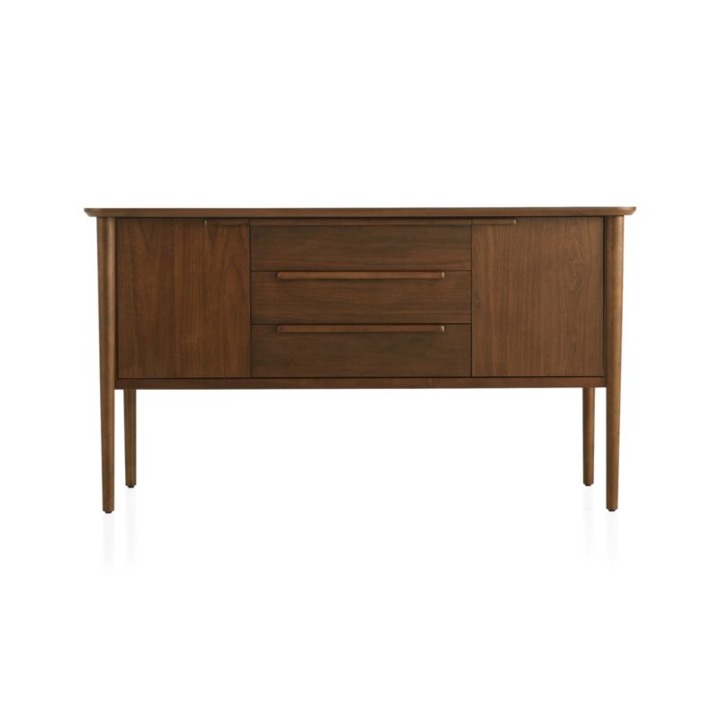 Tate Walnut Midcentury Sideboard