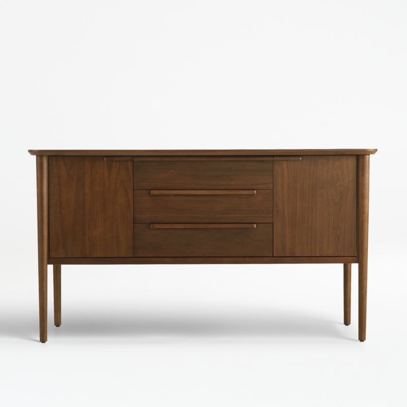 Tate Walnut Midcentury Sideboard