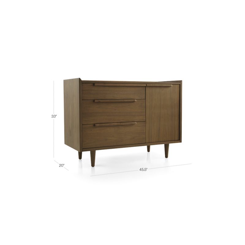 Tate Walnut -Drawer Chest