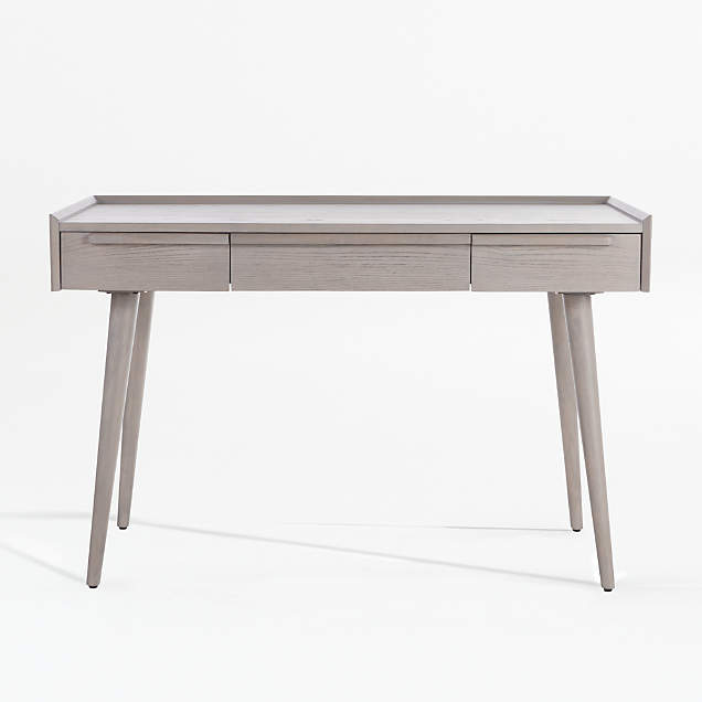 Sawyer Black Desk + Reviews Crate & Barrel