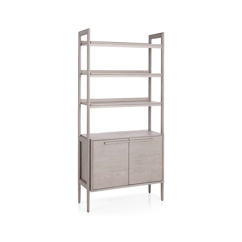 Crate&Barrel Tate Stone Storage Bookshelf Yorkdale Mall