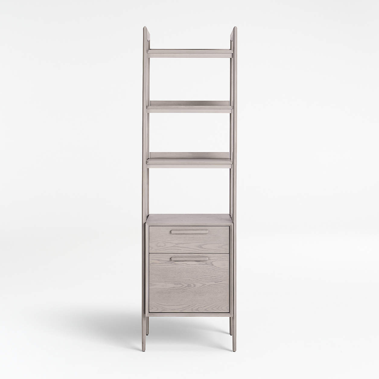 Tate Stone Bookcase File + Reviews Crate & Barrel